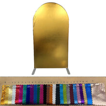 Load image into Gallery viewer, 3x6ft Chiara Arched Shiny Backdrop-ubackdrop