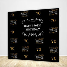 Load image into Gallery viewer, 40-70th Birthday Theme Party Backdrop-ubackdrop