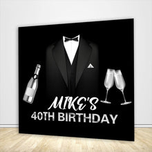 Load image into Gallery viewer, 40th Birthday Backdrop for Men-ubackdrop