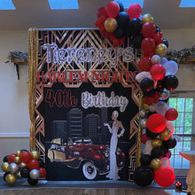 Load image into Gallery viewer, 40th Birthday Party Backdrop-ubackdrop