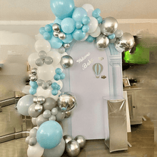 Load image into Gallery viewer, 4x7ft Chiara Arched Backdrop Frame Custom Arched Wall Backdrop Cover for Party Decoration-ubackdrop