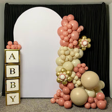 Load image into Gallery viewer, 4x7ft Chiara Arched Backdrop Frame Custom Arched Wall Backdrop Cover for Party Decoration-ubackdrop