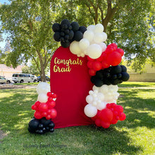 Load image into Gallery viewer, 4x7ft Chiara Arched Backdrop Frame Custom Arched Wall Backdrop Cover for Party Decoration-ubackdrop