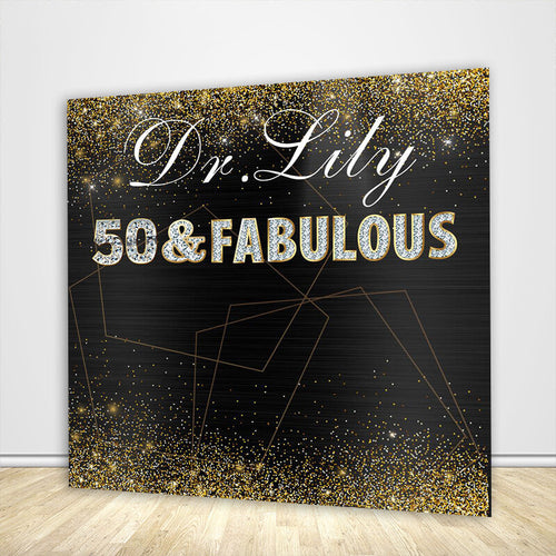 50 Shades of Fabulous Birthday Backdrop-ubackdrop