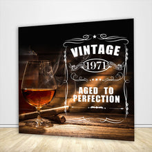 Load image into Gallery viewer, 50th Birthday Backdrop for Him-ubackdrop