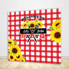 Load image into Gallery viewer, Baby Q Baby Shower Backdrop-ubackdrop