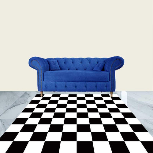 Black and White Dance Floor Decal-ubackdrop