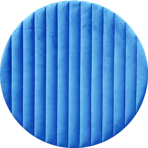 Velvet Simulation Fabric Print Blue 3-ubackdrop