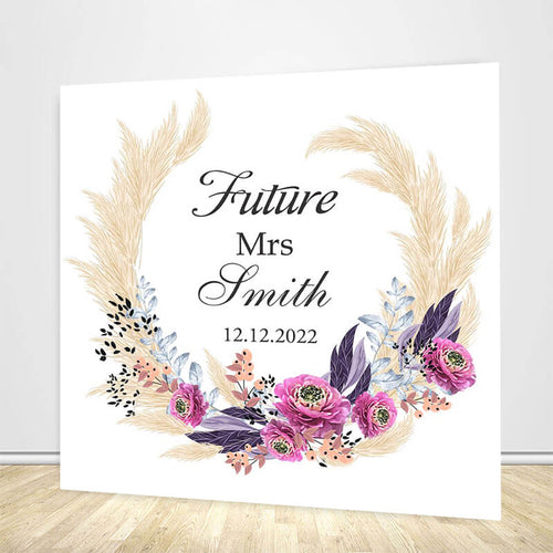 Bohemian Boho Theme Party Backdrop-ubackdrop