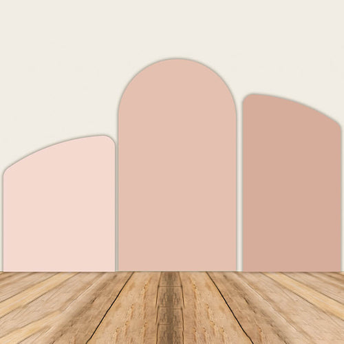 Boho Blush Color Chiara Arch Wall Covers-ubackdrop