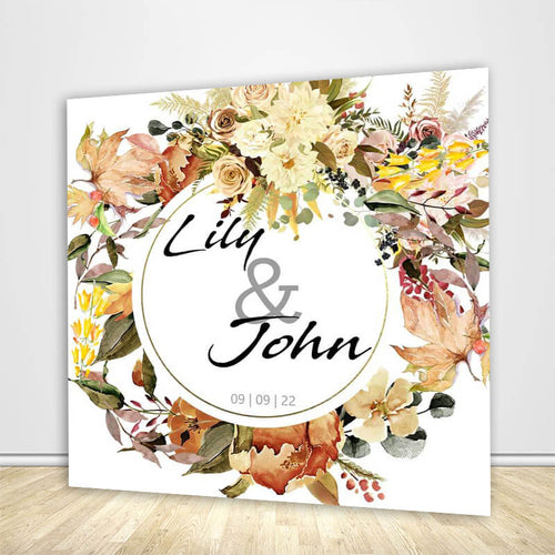 Boho Wedding Backdrop-ubackdrop