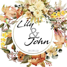 Load image into Gallery viewer, Boho Wedding Backdrop-ubackdrop