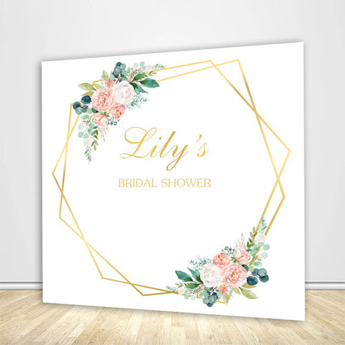 Bridal Shower Decoration Backdrop-ubackdrop