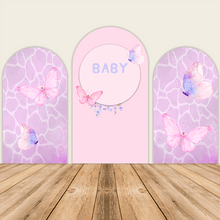 Load image into Gallery viewer, Butterfly Birthday Chiara Backdrop-ubackdrop