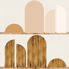 Load image into Gallery viewer, Chiara Arch Backdrop Wall Set 4PCS Arched Frames with Covers Set-ubackdrop