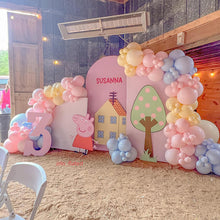 Load image into Gallery viewer, Chiara Arched Backdrop Wall Set, Birthday&amp;Baby Shower&amp;Wedding Party Decoration-ubackdrop