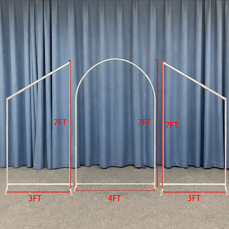 Chiara Arch Frames Set with Tension Pillow Covers-ubackdrop