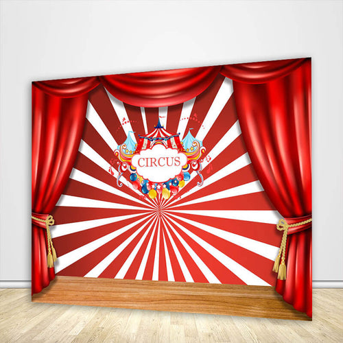 Carnival Backdrop Circus Party Decoration Backdrop Birthday Backdrop Baby Shower-ubackdrop