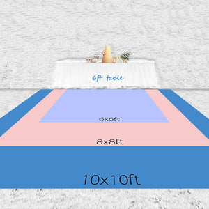 Swan Floor Decals | Personalized & FREE SHIPPING-ubackdrop