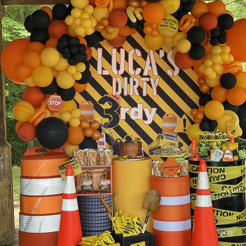 Custom Round Backdrop Plus Printed Fabric Pedestal Covers-ubackdrop