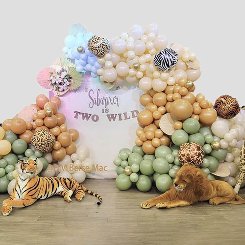 Custom White Round Fabric Backdrop Pure Color-ubackdrop