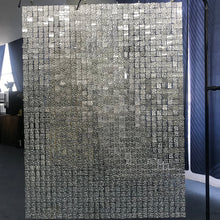 Load image into Gallery viewer, Diamond Silver Shimmer Wall Panels-ubackdrop