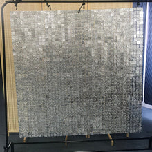 Load image into Gallery viewer, Diamond Silver Shimmer Wall Panels-ubackdrop