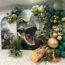 Load image into Gallery viewer, Dinosaur Birthday Chiara Arch Backdrop Cover-ubackdrop