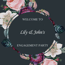 Load image into Gallery viewer, Engagement Party Wedding Backdrop-ubackdrop