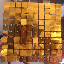Load image into Gallery viewer, Gold Shimmer Wall Panels – Easy Setup Wedding/Event/Theme Party Decorations-ubackdrop