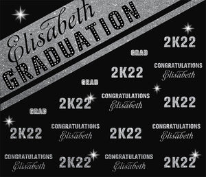 Graduation Backdrop 2022 Step and Repeat - Designed, Printed & Shipped-ubackdrop