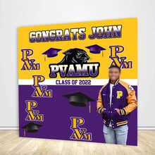 Load image into Gallery viewer, Graduation Party Photo Backdrop-ubackdrop