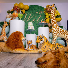 Load image into Gallery viewer, Green Grass Round Backdrop Wedding Baby Shower Birthday Circle Backdrop Custom Round Backdrop-ubackdrop