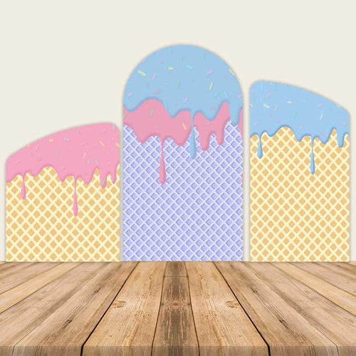 Ice Cream Chiara Arched Wall Covers-ubackdrop