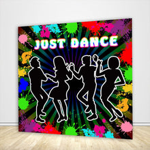 Load image into Gallery viewer, Just Dance Party Backdrop-ubackdrop