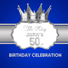 Load image into Gallery viewer, King&#39;s Birthday Backdrop-ubackdrop