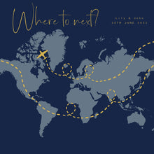 Load image into Gallery viewer, Let The Adventure Begin Wedding Backdrop-ubackdrop