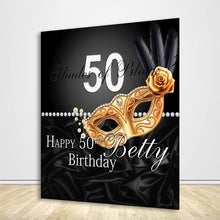 Load image into Gallery viewer, Masquerade Birthday Party Backdrop-ubackdrop