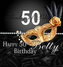 Load image into Gallery viewer, Masquerade Birthday Party Backdrop-ubackdrop
