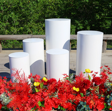 Load image into Gallery viewer, Metal Cylinder Pillar Stand Rack For Wedding Party Decoration-ubackdrop
