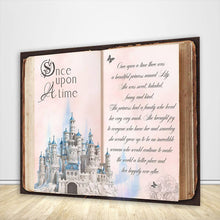 Load image into Gallery viewer, Once Upon a Time Storybook Backdrop for Girl&#39;s Birthday Party Decoration-ubackdrop