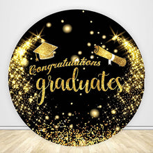 Load image into Gallery viewer, Personalized Graduation Round Backdrop Cover-ubackdrop