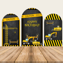 Load image into Gallery viewer, Quarantine Birthday Chiara Backdrop Arched Wall Covers for Party Decoration Covers ONLY-ubackdrop