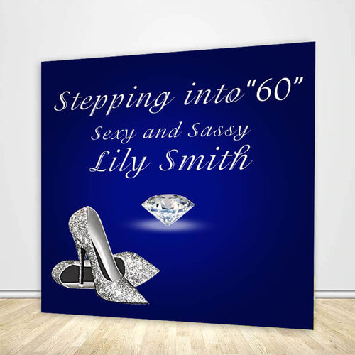Sexy Sassy 60th Birthday Backdrop-ubackdrop