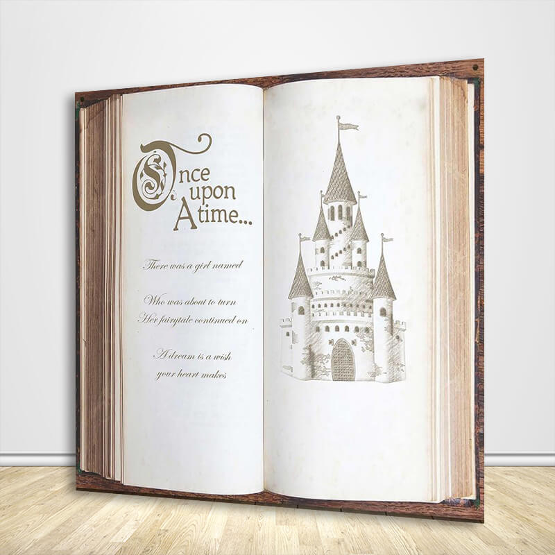 Story Book Backdrop for Wedding Decor-ubackdrop