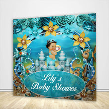 Load image into Gallery viewer, The Little Mermaid Baby Shower Backdrop-ubackdrop