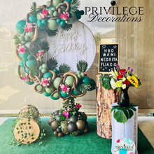 Load image into Gallery viewer, Tree Stump Utility Pedestal Covers Plinth Cover Printed Fabric Pedestal Cover
