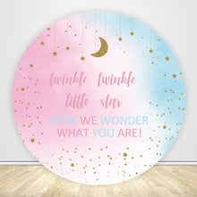 Load image into Gallery viewer, Twinkle Twinkle Little Star Round Backdrop Cover-ubackdrop