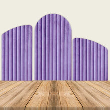 Load image into Gallery viewer, Velvet Simulation Fabric Print Arch Covers-ubackdrop