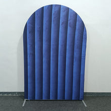 Load image into Gallery viewer, Velvet Simulation Fabric Print Arch Covers-ubackdrop
